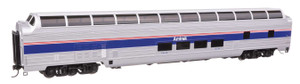 WalthersProto ~ HO Scale ~ 85' Budd Great Dome ~ Lighted ~ Amtrak ~ Phase IV ~ 920-14602