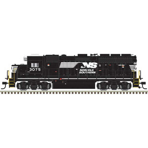 Atlas ~ HO Scale ~ Master Silver ~ GP40 ~ Norfolk Southern #3075 ~ DCC Ready ~ 10005164