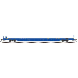Atlas ~ HO Scale ~ ACF 89' F89-J Flatcar ~ James E. Strates JESX #59 ~ 20008191