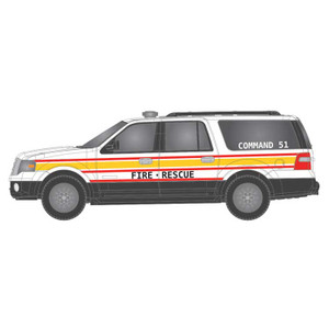 Atlas ~ HO Scale ~ 2007 Ford Expedition ~ Fire Department ~ 30000188