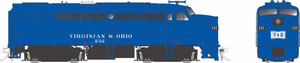 Rapido ~ HO Scale ~ ALCo FA-1 ~ Virginian & Ohio #232 ~ DCC Ready ~ 37088