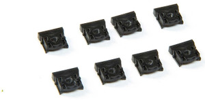 Athearn Genesis ~ HO Scale ~ Hyatt Bearings Cap w ATS Shoe ~ 8 Pieces ~ 62377