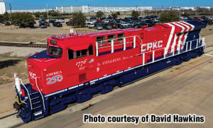 WalthersMainline ~ HO Scale ~ GE ES44AC Evolution Series GEVO ~ Canadian Pacific Kansas City CPKC #1776 ~ DCC Sound ~ 910-20813