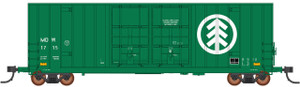 Intermountain ~ N Scale ~ Gunderson Boxcars w/Modern Ends ~ Minnesota Dakota & Western #1727 ~ 6131003-06