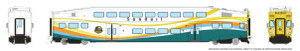 Rapido ~ HO Scale ~ BiLevel Commuter Cab ~ SunRail #2009 ~ 1110018