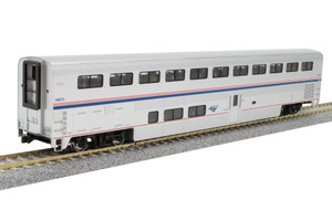 Kato ~ HO Scale ~ Superliner I Coach ~ Amtrak #34055 ~ Phase VI ~ Lighted ~ 35-6059-1