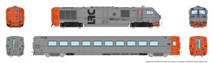 Rapido ~ N Scale ~ LRC Locomotive ~ MLW Demonstrator + 1 Coach ~ DCC Ready ~ 9128003