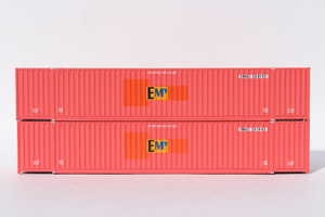 Jacksonville Terminal JTC ~ N Scale ~ 53' High Cube Containers ~ EMP ~ 535096