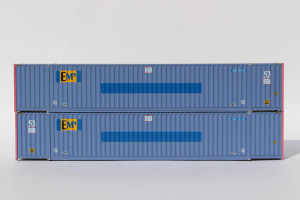 Jacksonville Terminal JTC ~ N Scale ~ 53' High Cube Containers ~ EMP ~ 535095