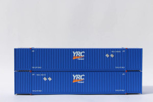 Jacksonville Terminal JTC ~ N Scale ~ 53' High Cube Containers ~ YRC ~ 537021
