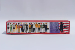 Jacksonville Terminal JTC ~ N Scale ~ 48' High Cube Container ~ Labor Day ~ 485026