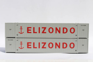 Jacksonville Terminal JTC ~ N Scale ~ 53' High Cube Containers ~ Elizondo Line ~ 537058