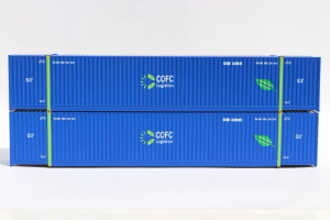 Jacksonville Terminal JTC ~ N Scale ~ 53' High Cube Containers ~ COFC Logistics ~ 537066
