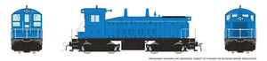 Rapido ~ HO Scale ~ EMD SW9 ~ Industrial Blue ~ DC/DCC Sound ~ 27602