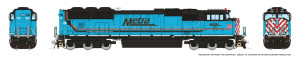 Rapido ~ HO Scale ~ SD70MACH ~ Metra #500 ~ RTA Tribute Scheme ~ DCC Sound ~ 1048532