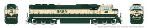 Rapido ~ HO Scale ~ SD70MAC ~ Burlington Northern #9589 ~ DCC Ready ~ 1048005