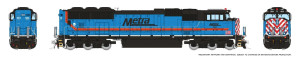 Rapido ~ HO Scale ~ SD70MACH ~ Metra #504 ~ DCC Ready ~ 1048033