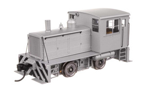 Walthers Mainline ~ HO Scale ~ Plymouth ML-8 Industrial Switcher ~ Silver with Black Stripes ~ DCC Only ~ 910-20018
