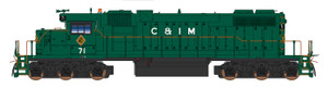 Intermountain ~ HO Scale ~ SD38-2 ~ Chicago & Illinois Midland #71 ~ DCC Sound ~ 493303S-01