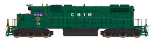 Intermountain ~ HO Scale ~ SD38-2 ~ Chicago & Illinois Midland #73 ~ DCC Sound ~ 493303S-02