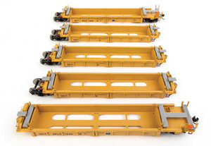 WalthersMainline ~ HO Scale ~ Thrall 5-Unit Rebuilt 40' Well Car ~ BNSF SFLC #1045 ~ 910-55678
