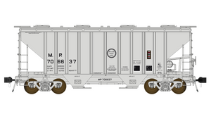 Class One Model Works ~ HO Scale ~ PS 3000CD Two-Bay Hopper ~ Missouri Pacific #706610 ~ FC01012