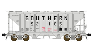 Class One Model Works ~ HO Scale ~ PS 3000CD Two-Bay Hopper ~ Southern #92383 ~ FC01033