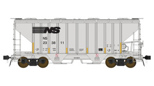Class One Model Works ~ HO Scale ~ PS 3000CD Two-Bay Hopper ~ Norfolk Southern #233827 ~ FC01036