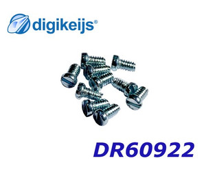 Digikeijs ~ Replacement Screws ~ M 2 x 4 ~ 10 Pieces ~ 60922