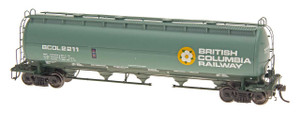 Intermountain ~ HO Scale ~ Procor Pressure-Flow Hopper ~ British Columbia Railway #2220 ~ 48902-16