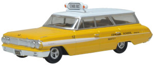 Oxford ~ HO Scale ~ 1964 Ford Country Squire Station Wagon ~ 87FC64002