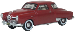 Oxford ~ HO Scale ~ 1950 Studebaker Champion Starlight Coupe ~ 87SC50003
