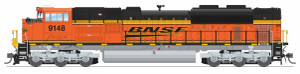 Broadway Limited ~ HO Scale ~ SD70ACe ~ BNSF #9148 ~ Die-Cast Body ~ Smoke ~ DCC Sound ~ 10421