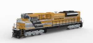 Broadway Limited ~ HO Scale ~ SD70ACe ~ EMD Demo #1201 ~ Die-Cast Body ~ Smoke ~ DCC Sound ~ 10429