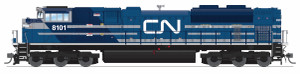 Broadway Limited ~ HO Scale ~ SD70ACe ~ Canadian National #8101 ~ Die-Cast Body ~ DCC Ready ~ 10427