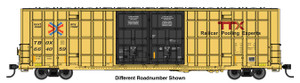 WalthersMainline ~ HO Scale ~ 60' High Cube Plate F Horizontal Post Boxcar ~ TTX TBOX #664079 ~ 910-3136