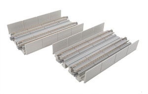 Kato ~ N Scale ~ UniTrack Double Track Straight Viaduct ~ Concrete ~ 124mm / 4.9" ~ 20-422