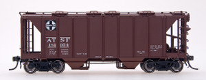 Intermountain ~ HO Scale ~ 1958 Cu. Ft. Covered Hopper ~ Santa Fe #181922 ~ 48671-11