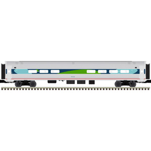 Atlas ~ O Scale ~ Premier ~ Lighted ~ 3-Rail ~ Amfleet Passenger Car Set ~ Amtrak Phase V ~ 3003229