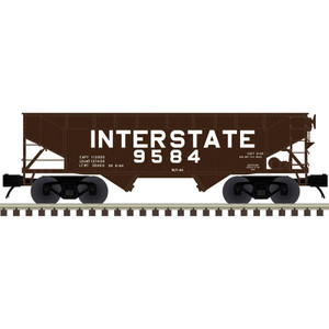 Atlas ~ O Scale ~ Premier ~ 2 Bay Offset Hopper ~ 3-Rail ~ Interstate #9584 ~ 3003151-1