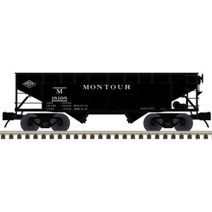 Atlas ~ O Scale ~ Premier ~ 2 Bay Offset Hopper ~ 3-Rail ~ Montour #18112 ~ 3003153-2