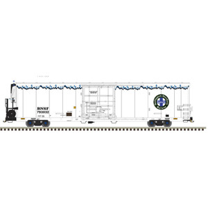 Atlas ~ O Scale ~ Master ~ Trinity 64' Reefer ~ 4-Pack ~ 2 Rail ~ BNSF ~ 3004240