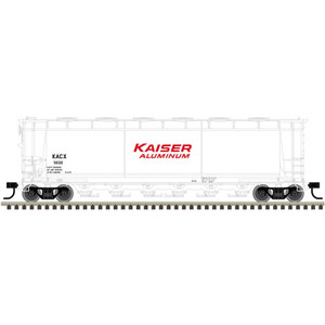 Atlas ~ O Scale ~ Master ~ 6-Bay Cylindrical Hopper ~ 2-Rail ~ Kaiser Aluminum #5036 ~ 3004236-2