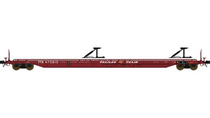 Class One Model Works ~ HO Scale ~ 75' F39A Flatcar ~ TTX #470695 ~ FC00839