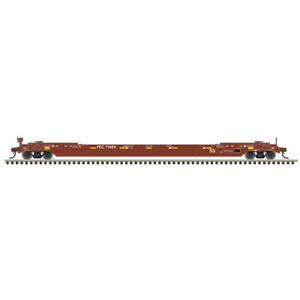 Atlas ~ O Scale ~ Master ~ 53' Rebuilt Well Car ~ 3-Rail ~ Florida East Coast #71093 ~ 3003162-4