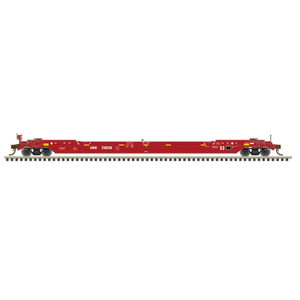 Atlas ~ O Scale ~ Master ~ 53' Rebuilt Well Car ~ 2-Rail ~ St. Marys Railway West #210325 ~ 3004163-4