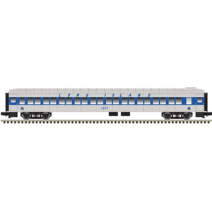 Atlas ~ O Scale ~ Trainman ~ Lighted ~ 80' Pullman Bradley Passenger Car ~ 3-Rail ~ MTA #7546 (Long Island) ~ 2002913-4