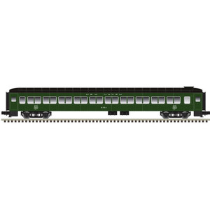 Atlas ~ O Scale ~ Trainman ~ Lighted ~ 80' Pullman Bradley Passenger Car ~ 2-Rail ~ New Haven #8528 ~ 2002965-4