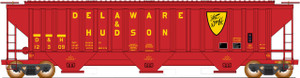 Intermountain ~ HO Scale ~ PS 4750 3-Bay Covered Hopper ~ Delaware & Hudson #12335 ~ 45309-27