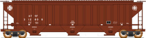 Intermountain ~ HO Scale ~ PS 4750 3-Bay Covered Hopper ~ Santa Fe #312837 ~ 45361-29